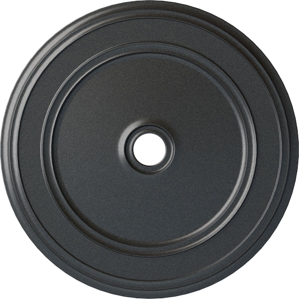 Ekena Millwork Classic Ceiling Medallion (Fits Canopies up to 5 1/2"), 41 1/8"OD x 4"ID x 2 1/8"P, Pewter CM41CLPES - main